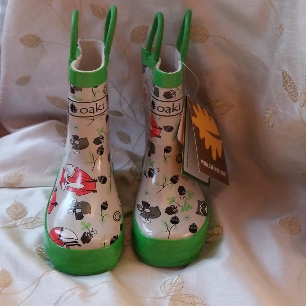 Kids rubber rain boots - Picture 2 of 8